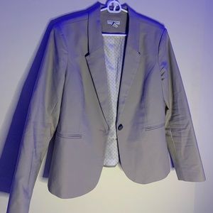 Gray blazer